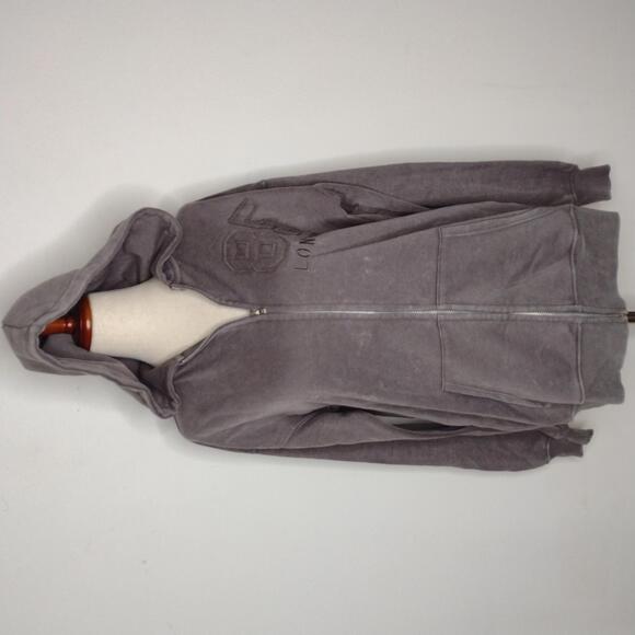 NWT Ultra Flirt Women's Gray/Trend Fleece London Hoodie Size XL - Picture 8 of 12